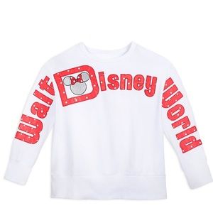Minnie Mouse Icon Long Sleeve Pullover